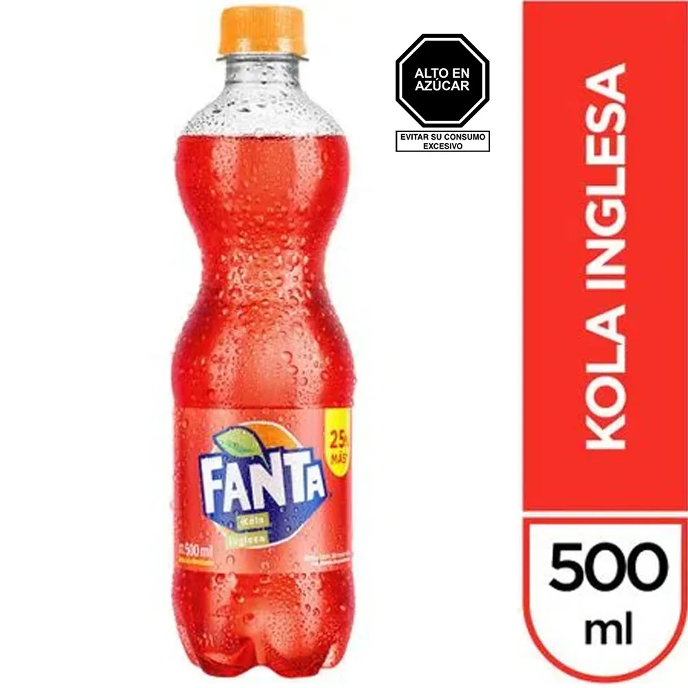 FANTA KOLA INGLESA 500ML
