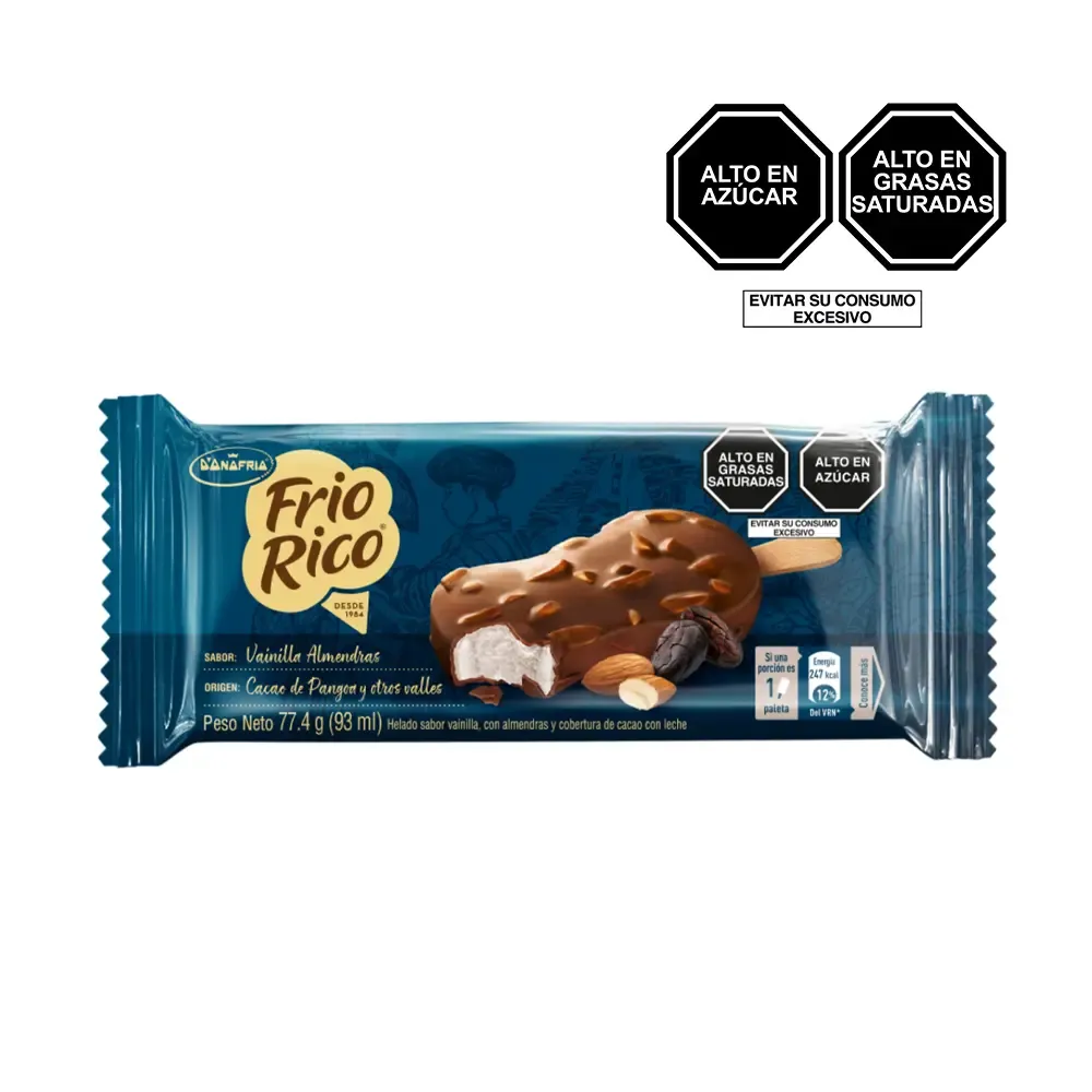 FRIO RICO PALETA VAINILLA