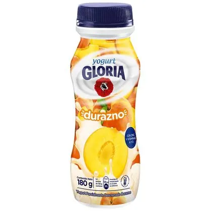 GLORIA YOGURT DURAZNO 180G