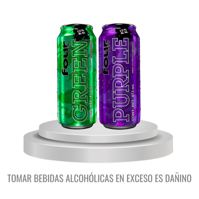 FOUR LOKO GOLD 473ML+FOUR LOKO MARACUYA 473ML