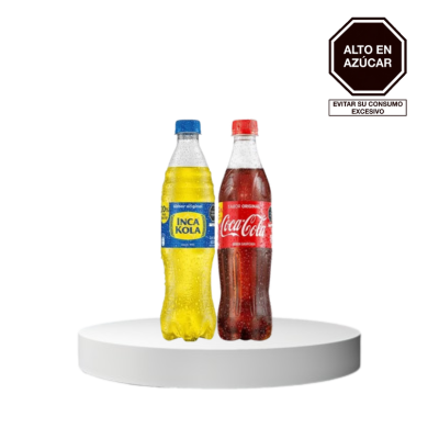 INCA KOLA 600ML+COCA COLA 600ML