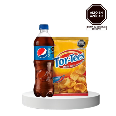 TOR-TEES PICANTE 71G+PEPSI 600ML